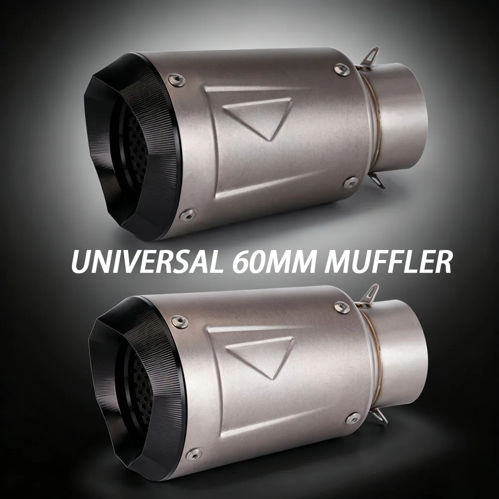 Motorcycle Exhaust Tail Tube Kit Universal 60MM Interface Escape Muffler For CBR1000RR S1000XR RSV4 Tuono V4 ZX10R 450SRS MT10
Motorcycle Exhaust Tail Tube Kit Universal 60MM Interface Escape Muffler For CBR1000RR S1000XR RSV4 Tuono V4 ZX10R 450SRS MT10