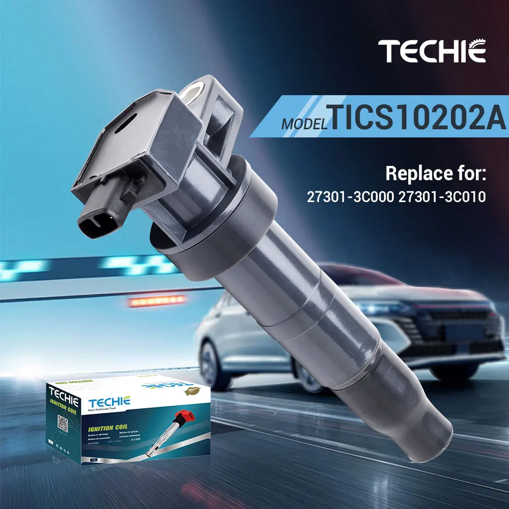 1PC Ignition Coil TICS10202A Replace for 27301-3C000 27301-3C010 273013C000 273013C010 Compatible with Hyundai Azera Kia Cadenza
1PC Ignition Coil TICS10202A Replace for 27301-3C000 27301-3C010 273013C000 273013C010 Compatible with Hyundai Azera Kia Cadenza