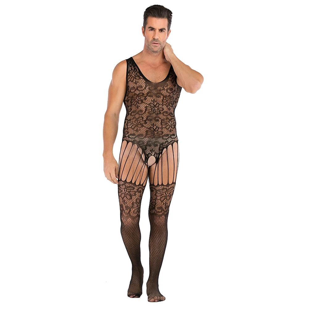 Hollow Out Sexy Men Fishnet Pantyhose Clubwear Full Body Stockings Sissy Bodysuit Erotic Hombre Male Lingerie Tanga 2023
Hollow Out Sexy Men Fishnet Pantyhose Clubwear Full Body Stockings Sissy Bodysuit Erotic Hombre Male Lingerie Tanga 2023