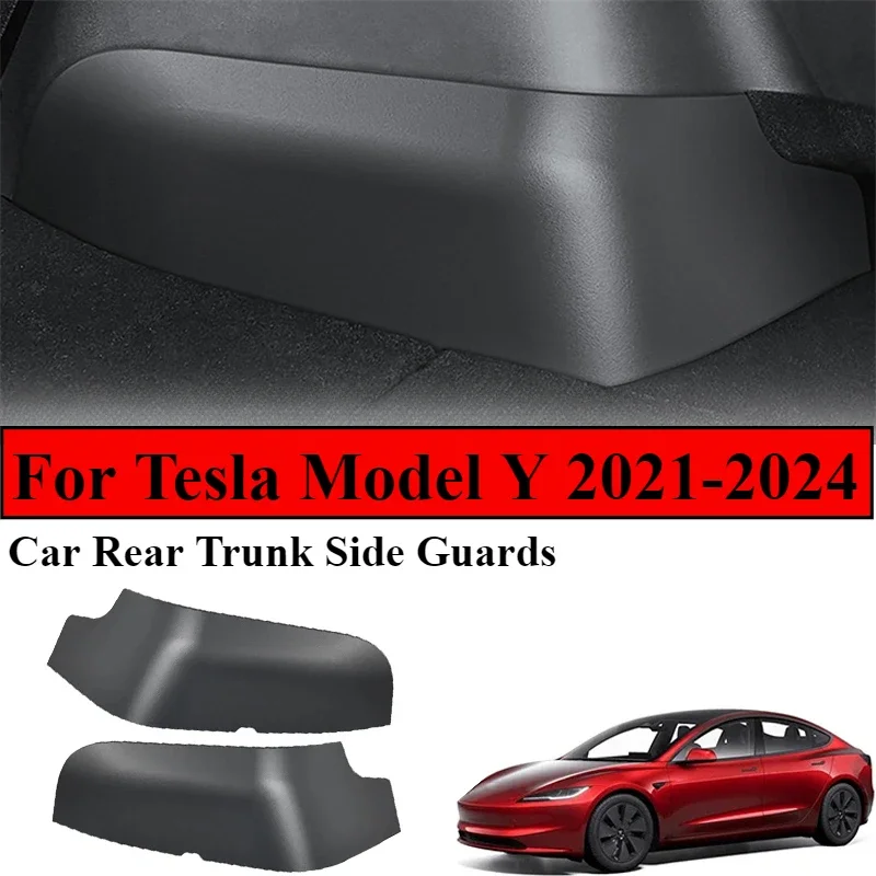 Car Rear Trunk Side Guards For Tesla Model Y 2024 TPE Cover Fluff Surface Anti-Kick Protection Shell Auto Rear Trunk Protector
Car Rear Trunk Side Guards For Tesla Model Y 2024 TPE Cover Fluff Surface Anti-Kick Protection Shell Auto Rear Trunk Protector