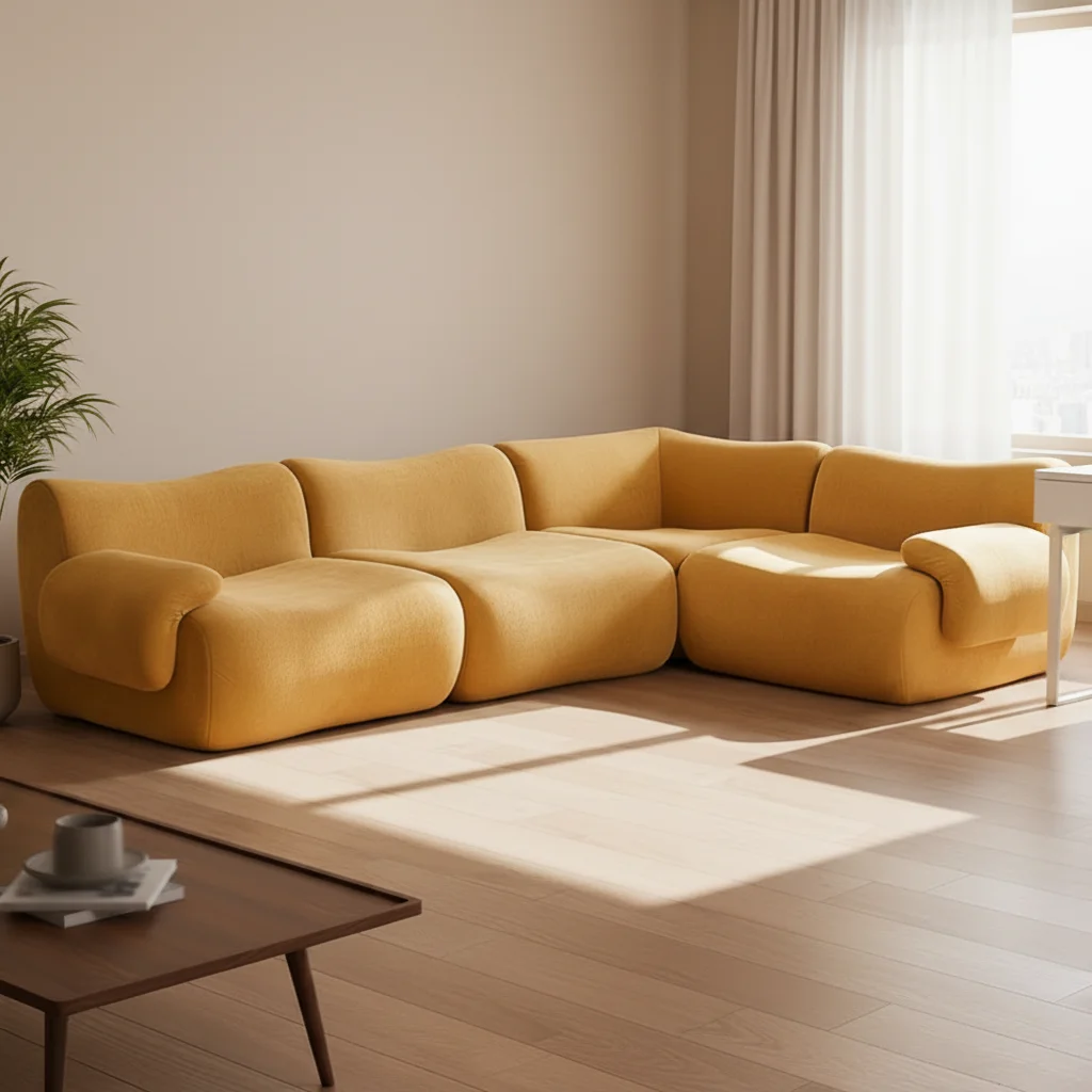 #Boneless Foam Vacuum Compressed Modular L-Shape Sofa Bed Set with Eco-Friendly Fabric Cover for Modern Living Room
#Boneless Foam Vacuum Compressed Modular L-Shape Sofa Bed Set with Eco-Friendly Fabric Cover for Modern Living Room