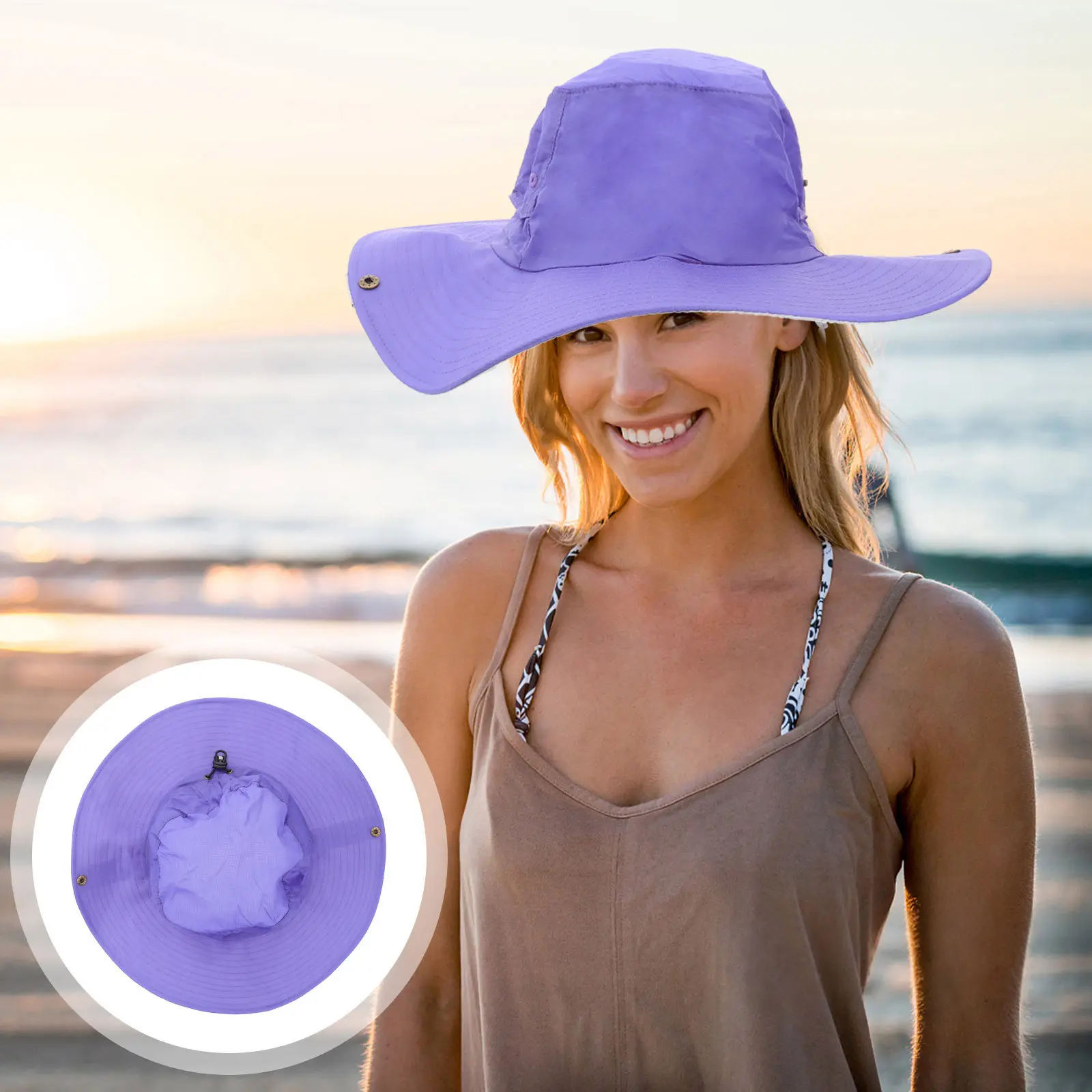 Овальная панама с защитой от ультрафиолета, широкими полями, летняя, легкая, портативная, для походов, кемпинга, рыбалки, путешествий, для мужчин и женщин
Овальная панама с защитой от ультрафиолета, широкими полями, летняя, легкая, портативная, для походов, кемпинга, рыбалки, путешествий, для мужчин и женщин