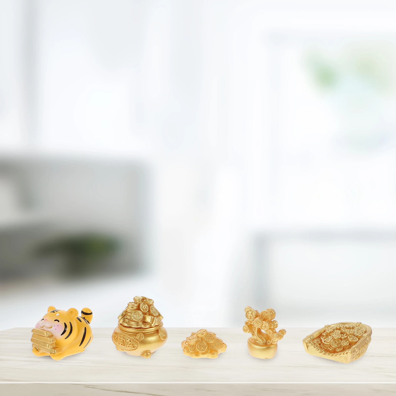 6pcs Figurines Resin Tiger Shape Decor Material Decors Garden Decor Bonsai Adornments Tabletop Accessories
6pcs Figurines Resin Tiger Shape Decor Material Decors Garden Decor Bonsai Adornments Tabletop Accessories