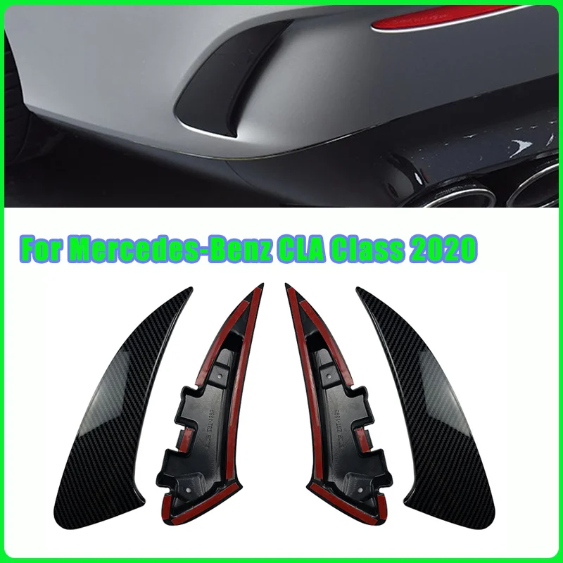 For Mercedes-Benz CLA Class 2020 To Up C118 CLA180 CLA35 CLA45 CLA200 CLA250 Rear Bumper Trim Lip Spoiler Side Canards Splitter
For Mercedes-Benz CLA Class 2020 To Up C118 CLA180 CLA35 CLA45 CLA200 CLA250 Rear Bumper Trim Lip Spoiler Side Canards Splitter