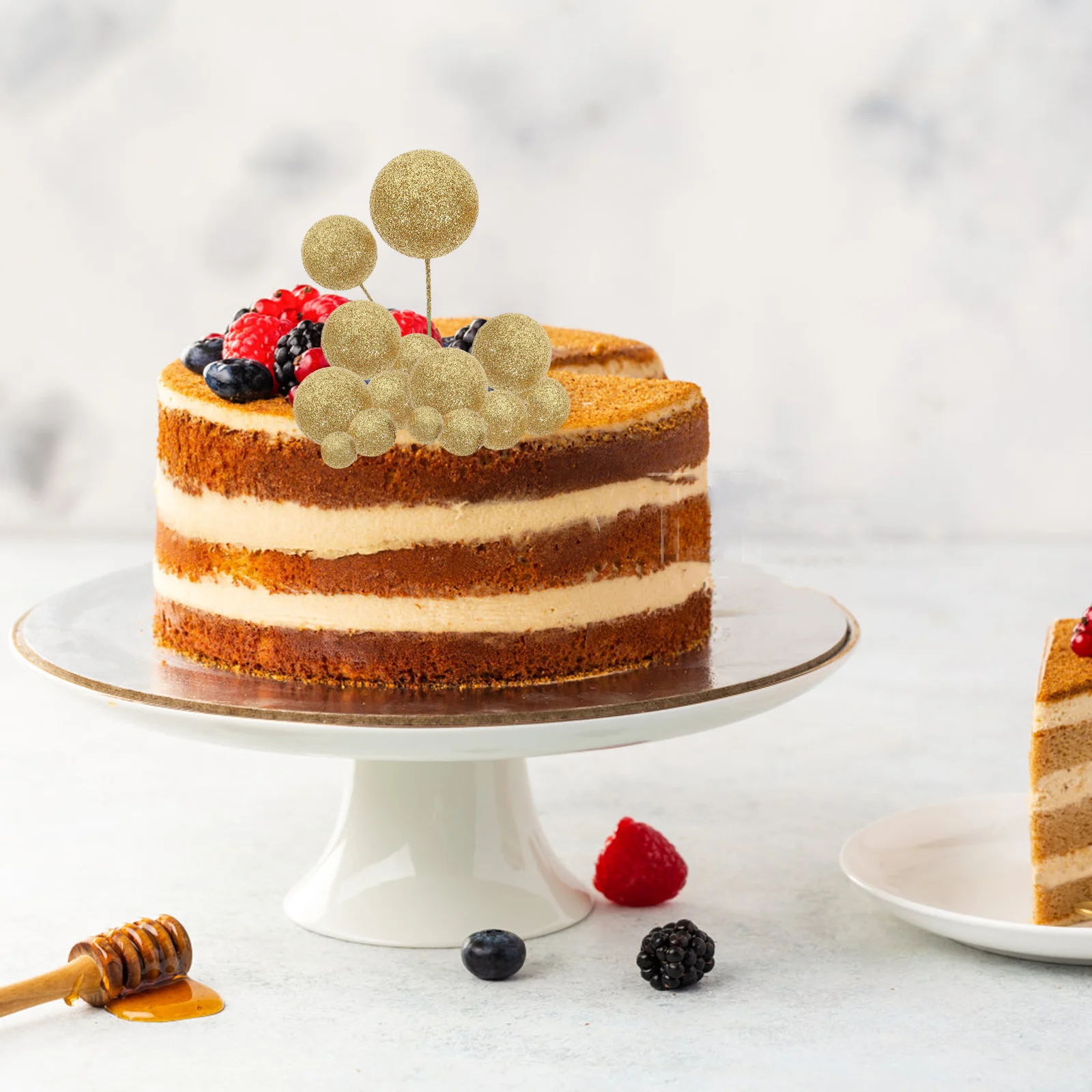 20Pcs Cake Decoration Balls Glitter Ball Shape Creative Multi-Use Cake Toppers Birthday Party Wedding DIY Decor 
20Pcs Cake Decoration Balls Glitter Ball Shape Creative Multi-Use Cake Toppers Birthday Party Wedding DIY Decor