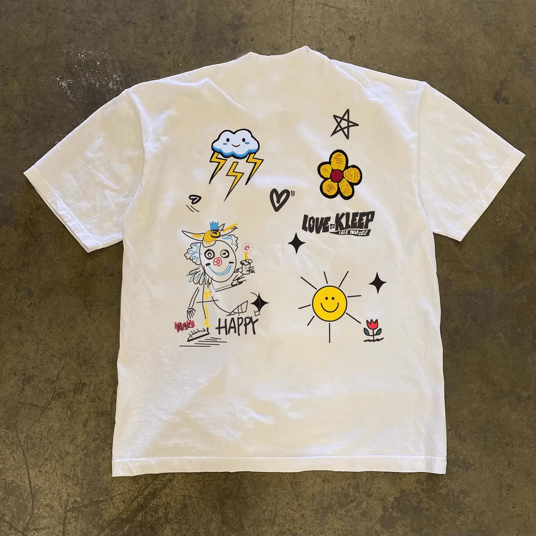 Loose Fit Cotton T-Shirt Short Sleeve Double Thread Pure Cotton American Retro Style Couple's Wear Women's Casual Top
Loose Fit Cotton T-Shirt Short Sleeve Double Thread Pure Cotton American Retro Style Couple's Wear Women's Casual Top