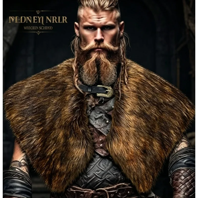 Men's and Women's Viking Fur Shawls Medieval Fur Renaissance Role-playing Costumes
Men's and Women's Viking Fur Shawls Medieval Fur Renaissance Role-playing Costumes