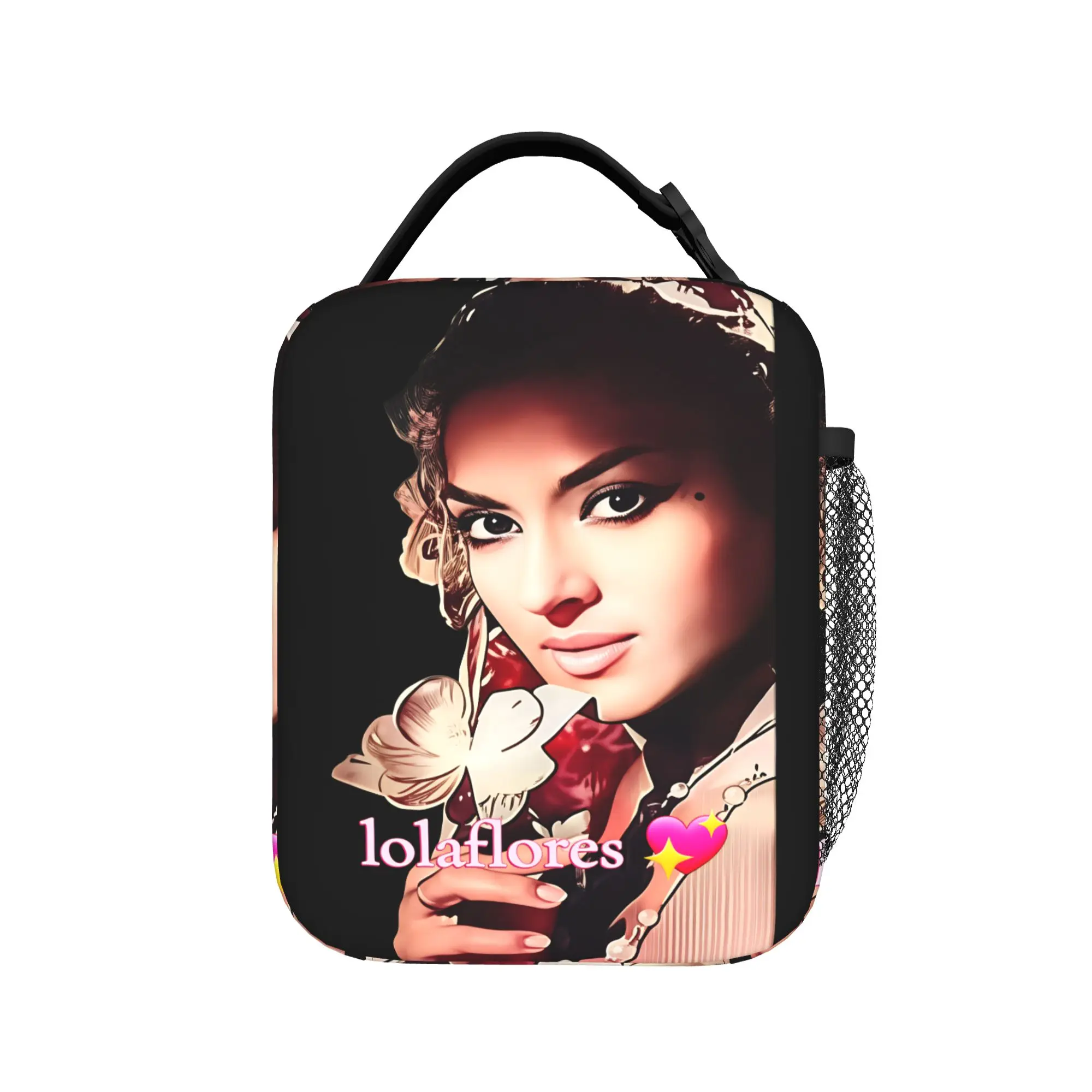 Lola Flores Spanish Actress Lunch Bag Outdoor Picnic Lunch Box For Adult Funny Thermal Lunch Bags Portable Zipper Cooler Bag
Lola Flores Spanish Actress Lunch Bag Outdoor Picnic Lunch Box For Adult Funny Thermal Lunch Bags Portable Zipper Cooler Bag
