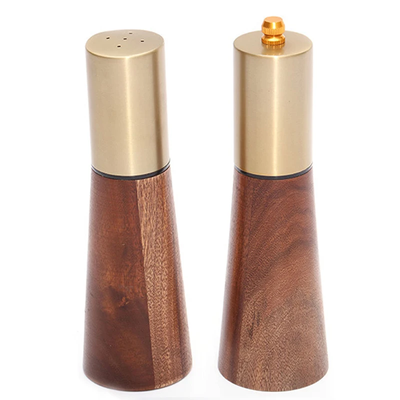 Salt And Pepper Grinder Set, Stainless Steel Manual Salt Grinder, Adjustable Thickness, Suitable For Kitchen, Barbecue, Picnic
Salt And Pepper Grinder Set, Stainless Steel Manual Salt Grinder, Adjustable Thickness, Suitable For Kitchen, Barbecue, Picnic