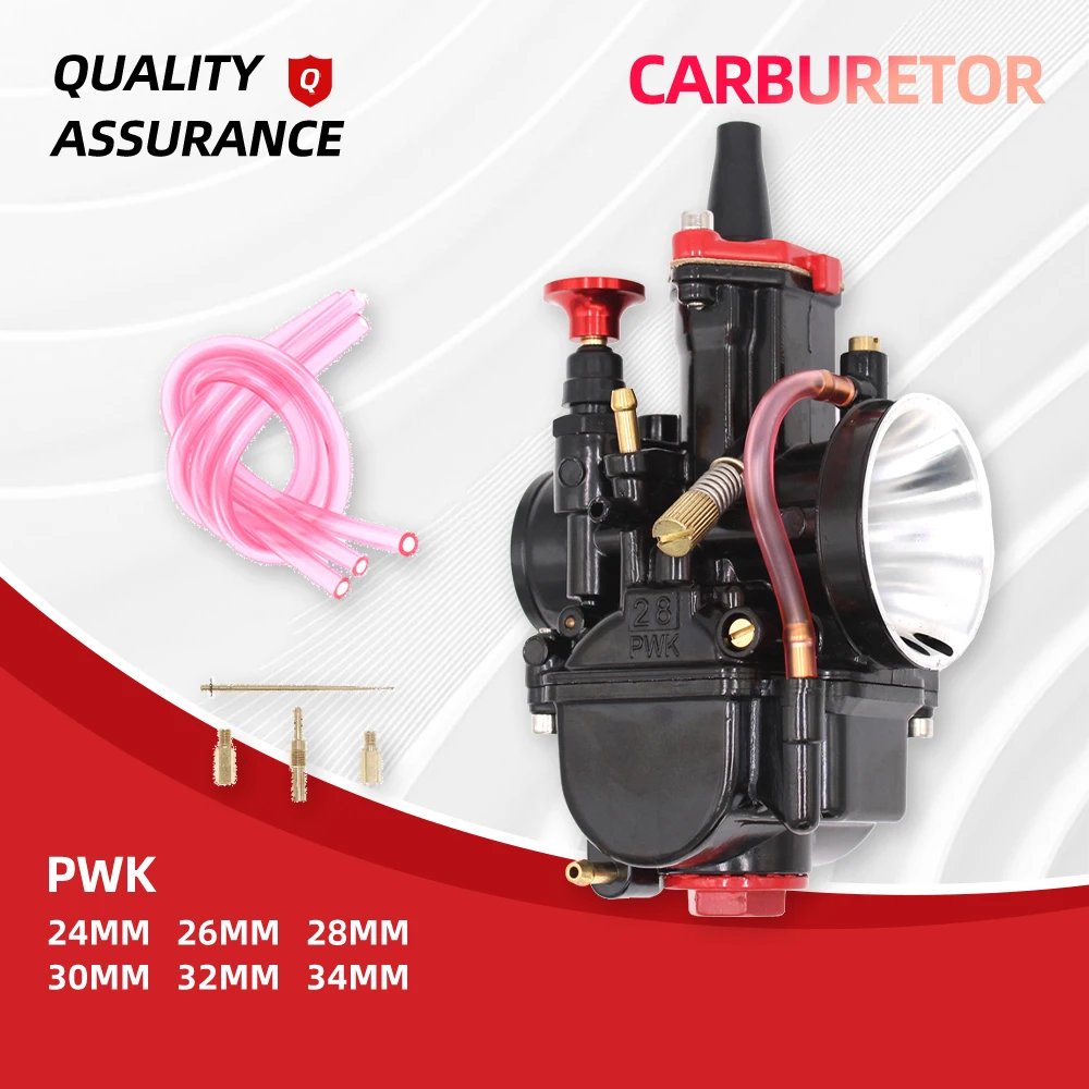 Universal PWK MAIKUNI Carburetor Motorcycle 24 26 28 30 32 34mm Racing 2T 4T ATV electric jet off-road
Universal PWK MAIKUNI Carburetor Motorcycle 24 26 28 30 32 34mm Racing 2T 4T ATV electric jet off-road
