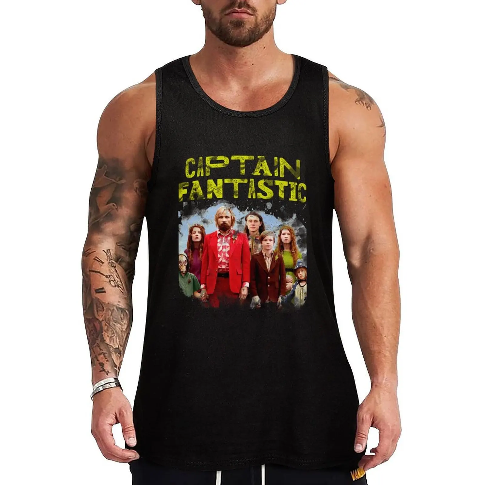 Captain Fantastic movie poster in Watercolor style Tank Top Moisture Wicking Sports Tank Top Running Workout Shirt
Captain Fantastic movie poster in Watercolor style Tank Top Moisture Wicking Sports Tank Top Running Workout Shirt