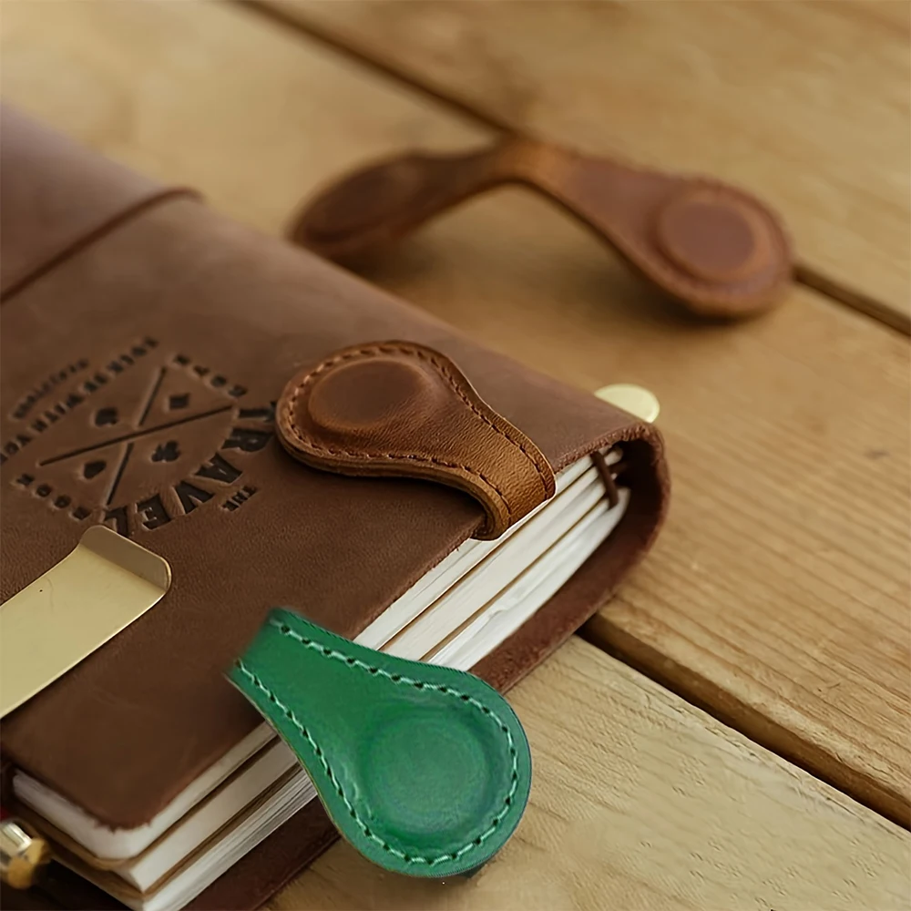 5PCS Retro Style Magnetic Leather Bookmarks Double-sided Magnetic Buckle Magnet Clip Page Divider Stationery Supplies
5PCS Retro Style Magnetic Leather Bookmarks Double-sided Magnetic Buckle Magnet Clip Page Divider Stationery Supplies