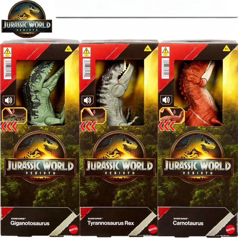 2025 New Mattel Jurassic World Dinosaur GIGANOTOSAURUS T-REX Figure Strike Chomp Action Sounds Movable Joints Toys for Boys Gift
2025 New Mattel Jurassic World Dinosaur GIGANOTOSAURUS T-REX Figure Strike Chomp Action Sounds Movable Joints Toys for Boys Gift