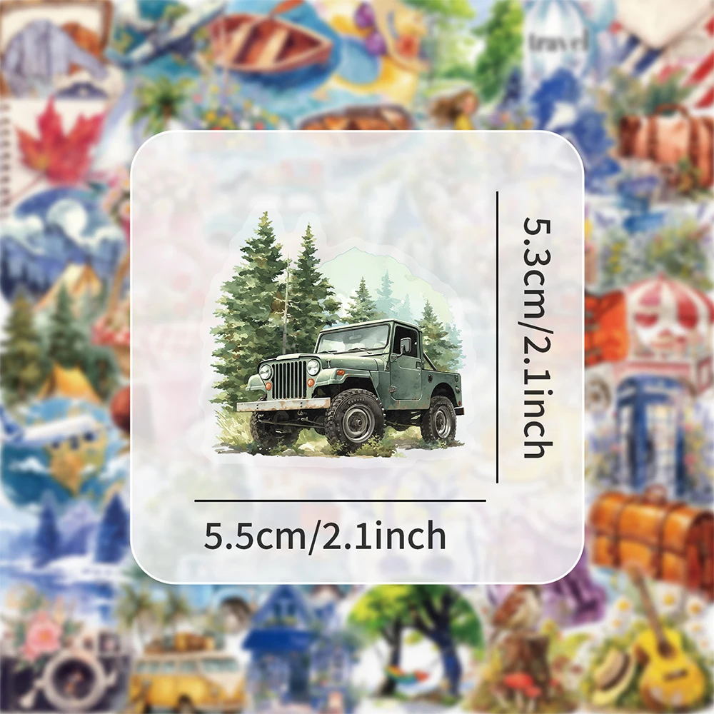 10/30/50pcs Transparent Watercolor Outdoor Travel Graffiti Stickers Aesthetic Decals Laptop Phone Diary Decoration Sticker Toys
10/30/50pcs Transparent Watercolor Outdoor Travel Graffiti Stickers Aesthetic Decals Laptop Phone Diary Decoration Sticker Toys