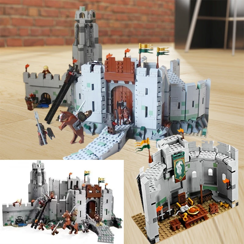 1368pcs Medieval castle Lord of the Rings Lord Helmet Battle castle block model Adult brick collection model decoration
1368pcs Medieval castle Lord of the Rings Lord Helmet Battle castle block model Adult brick collection model decoration