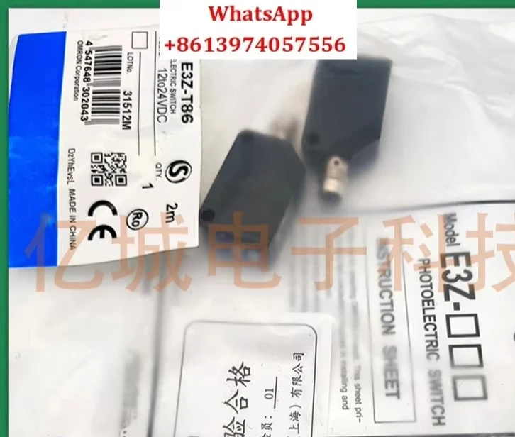 Новый фотоэлектрический переключатель E3Z-T86 E3Z-T86A E3Z-T86-L E3Z-T86-D квадратный датчик
Новый фотоэлектрический переключатель E3Z-T86 E3Z-T86A E3Z-T86-L E3Z-T86-D квадратный датчик