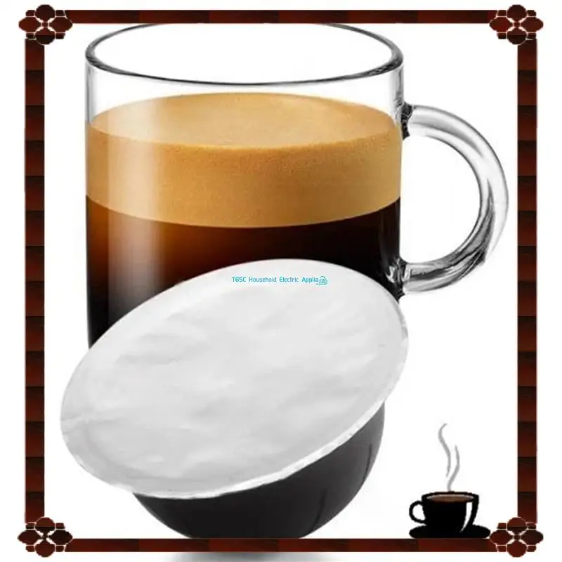 24-Hour Delivery 300PCS 62MM Disposable Coffee Capsule Seals Foils Cream Foam Coffee Filter Lid Sticker For Nespresso Vertuo
24-Hour Delivery 300PCS 62MM Disposable Coffee Capsule Seals Foils Cream Foam Coffee Filter Lid Sticker For Nespresso Vertuo