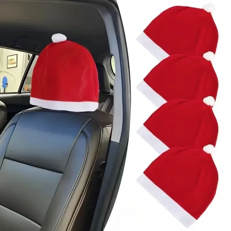 1-10PCS Christmas Santa Claus Hat Car Headrest Cover Red Car Seat Cover Durable Polyester Holiday Decoration Accessories
1-10PCS Christmas Santa Claus Hat Car Headrest Cover Red Car Seat Cover Durable Polyester Holiday Decoration Accessories