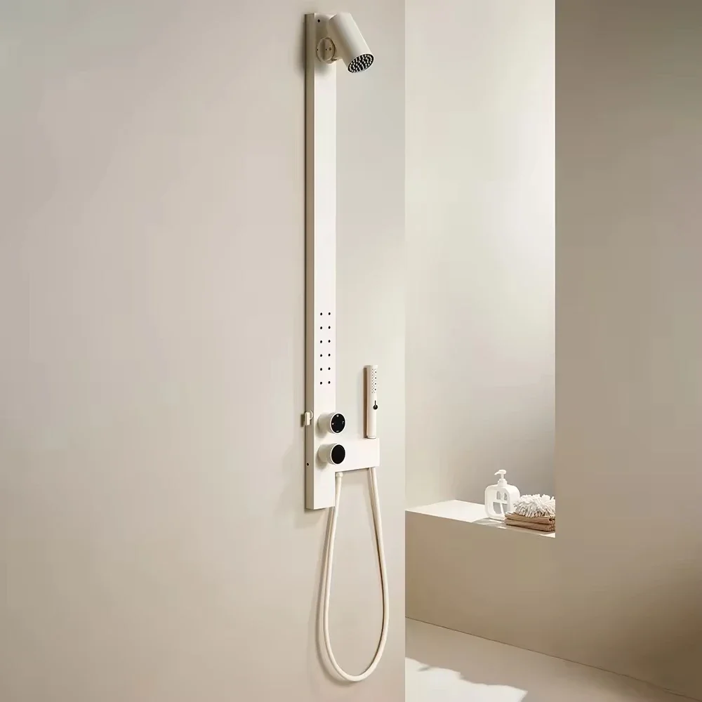 FEIDU New Brass Wall - Mounted Two - Handle Four - Function Shower Set
FEIDU New Brass Wall - Mounted Two - Handle Four - Function Shower Set