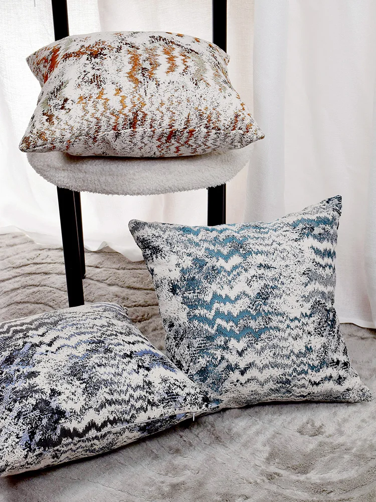 Современная китайская роскошная подушка с абстрактным узором и эффектом водной ряби, высококачественная, для демонстрационного зала, квадратная, поясничная подушка
Современная китайская роскошная подушка с абстрактным узором и эффектом водной ряби, высококачественная, для демонстрационного зала, квадратная, поясничная подушка