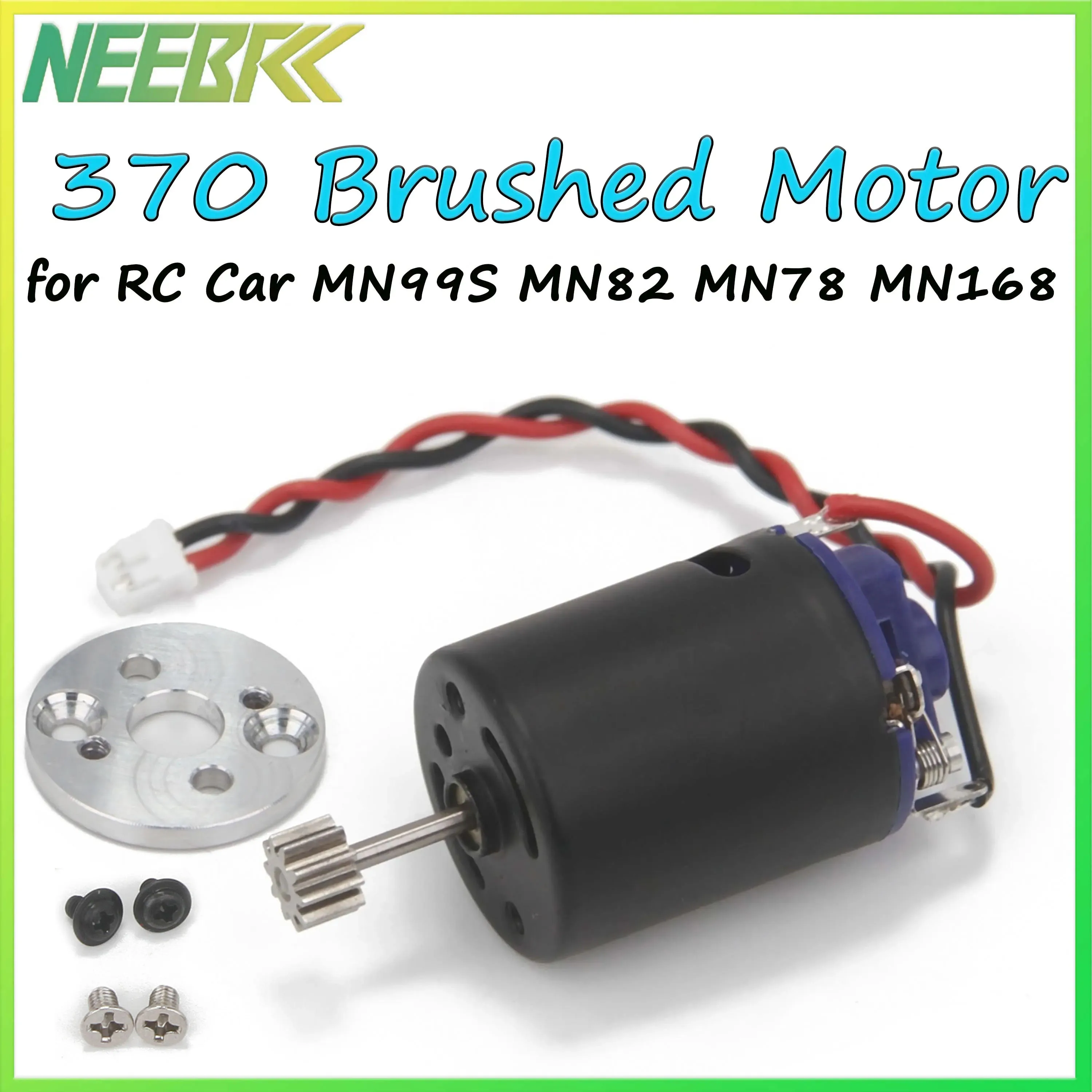 1/12 RC Car Accessories MN78 MN82 MN168 MN99S LC79 WPL D12 370 Brushed Motor High Speed Easy Installation Upgrade Crawler Parts
1/12 RC Car Accessories MN78 MN82 MN168 MN99S LC79 WPL D12 370 Brushed Motor High Speed Easy Installation Upgrade Crawler Parts