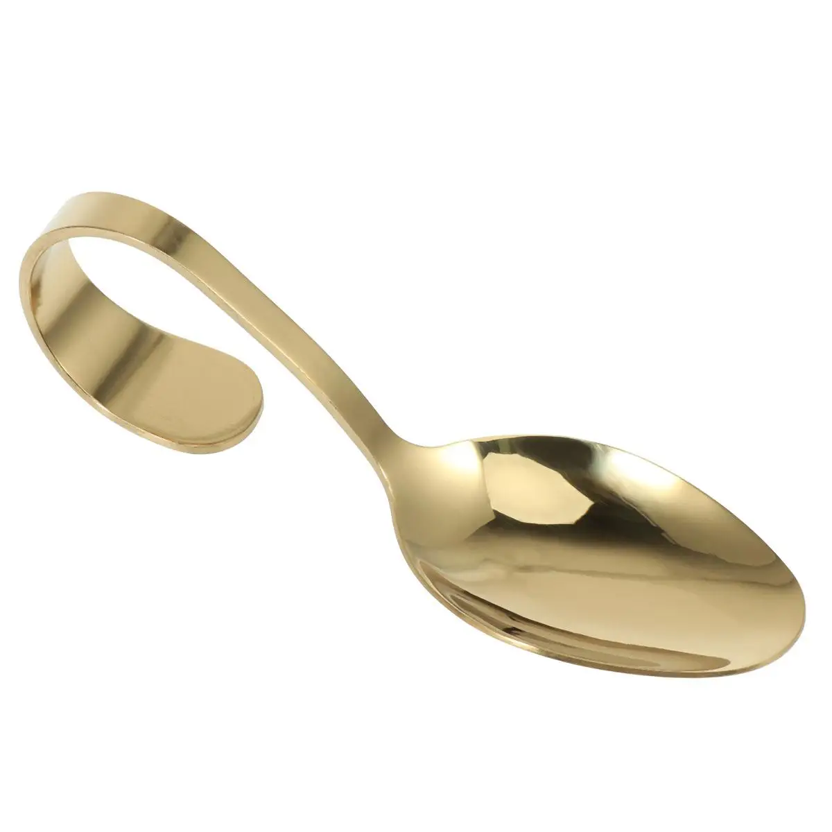 Stainless Steel Curved Handle Spoon Lightweight Easy Clean Wedding Party Buffet Serving Tableware Tool
Stainless Steel Curved Handle Spoon Lightweight Easy Clean Wedding Party Buffet Serving Tableware Tool