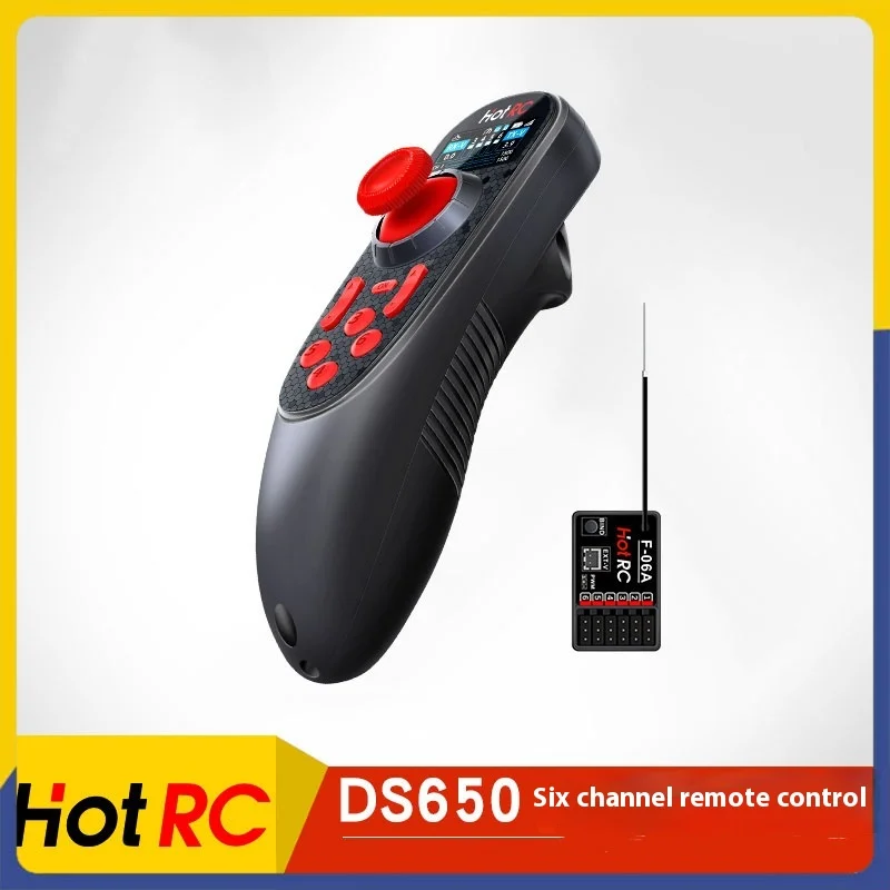 HOTRC DS650 пульт дистанционного управления с цветным экраном 2,4G шесть каналов с постоянной скоростью, напряжением сигнала, возвратная лодка, игрушечная часть, аксессуары
HOTRC DS650 пульт дистанционного управления с цветным экраном 2,4G шесть каналов с постоянной скоростью, напряжением сигнала, возвратная лодка, игрушечная часть, аксессуары