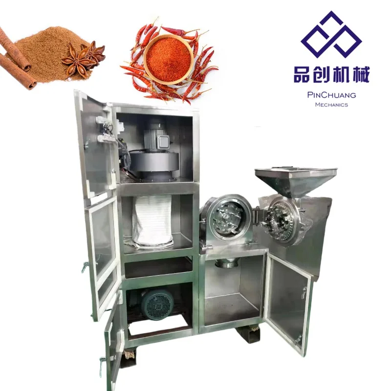 Electric Motor Food Industry Dry Pepper Powder Grinder Industrial Herbs & Chickpeas Turmeric Chili Sugar Pulverizer
Electric Motor Food Industry Dry Pepper Powder Grinder Industrial Herbs & Chickpeas Turmeric Chili Sugar Pulverizer