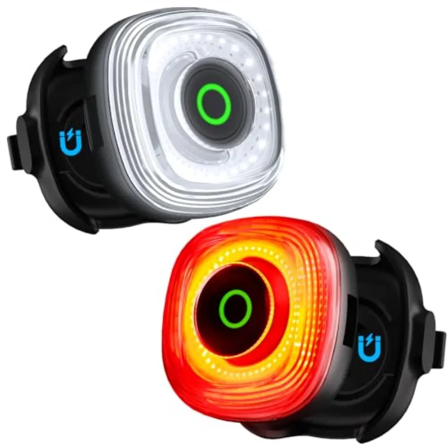 SEEMEE Magnetic Rear Bike Lights, USB-C Rechargeable FTR LightSync Control Technology, IPX6 Waterproof Safety Rear Bicycle Ligh
SEEMEE Magnetic Rear Bike Lights, USB-C Rechargeable FTR LightSync Control Technology, IPX6 Waterproof Safety Rear Bicycle Ligh