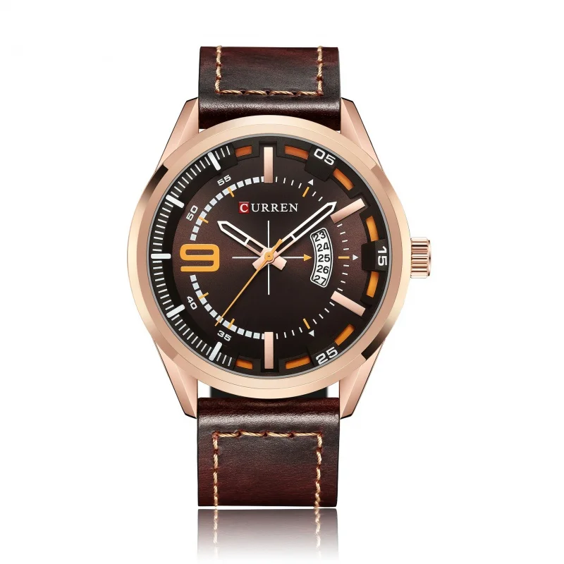 Curren New 8295 Men's Watch Calendar Belt Men's Watch Waterproof Business Quartz Watch
Curren New 8295 Men's Watch Calendar Belt Men's Watch Waterproof Business Quartz Watch