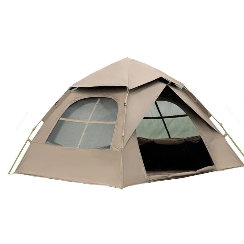 Vinyl tent outdoor folding portable automatic thickening rainproof field camping equipment full set
Vinyl tent outdoor folding portable automatic thickening rainproof field camping equipment full set