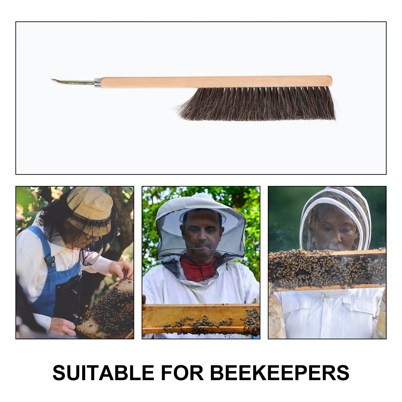 Beekeeping Tool Wooden Handle Double Row Bristles Nail Lifter Hive Cleaning Lightweight Compact Safe Material Long
Beekeeping Tool Wooden Handle Double Row Bristles Nail Lifter Hive Cleaning Lightweight Compact Safe Material Long