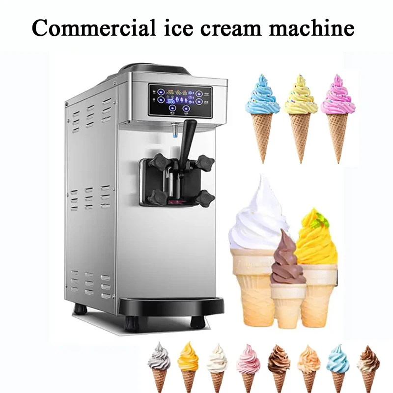 Including Tariffs Commercial Ice Cream Maker 1100W Countertop Soft Serve Machine Frozen Yogurt Maker For Restaurant Snack Bar
Including Tariffs Commercial Ice Cream Maker 1100W Countertop Soft Serve Machine Frozen Yogurt Maker For Restaurant Snack Bar