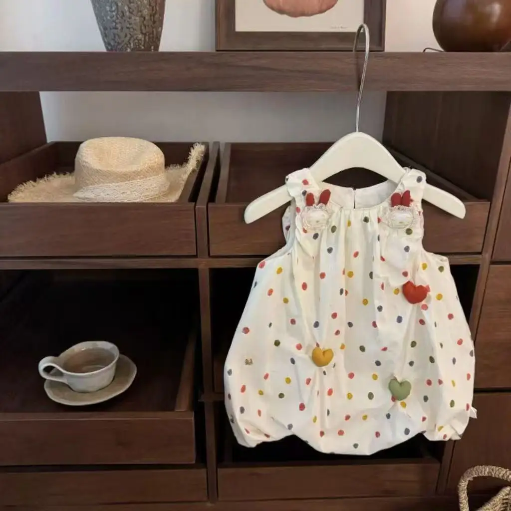 Rainbow Candy Girls' Dress Summer Cute Three Rabbit Love Flower Bud Beautiful and Fashion Kids Sleeveless Dress
Rainbow Candy Girls' Dress Summer Cute Three Rabbit Love Flower Bud Beautiful and Fashion Kids Sleeveless Dress