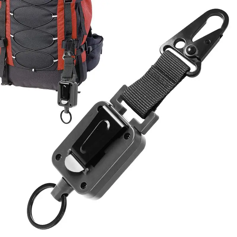 Retractable Key Chain Outdoor Carabiner Badge Reel Telescoping Key Ring Anti-Lost Camping Tools For Travel Work
Retractable Key Chain Outdoor Carabiner Badge Reel Telescoping Key Ring Anti-Lost Camping Tools For Travel Work