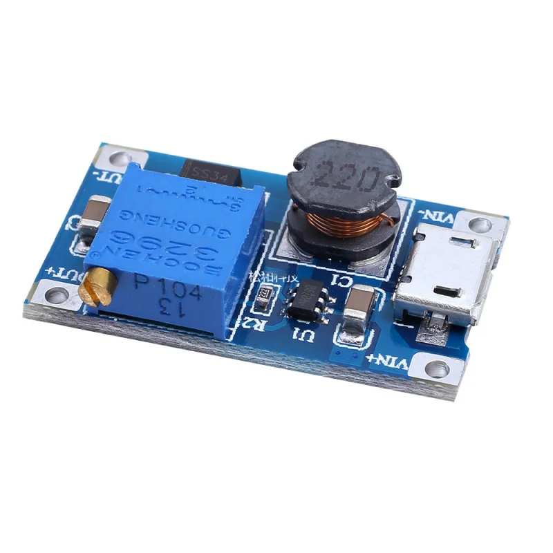 10pcs/lot 2aInverter board-DCBoost module Wide Voltage Input2/24VL5/9/12/28VAdjustable 2577
10pcs/lot 2aInverter board-DCBoost module Wide Voltage Input2/24VL5/9/12/28VAdjustable 2577