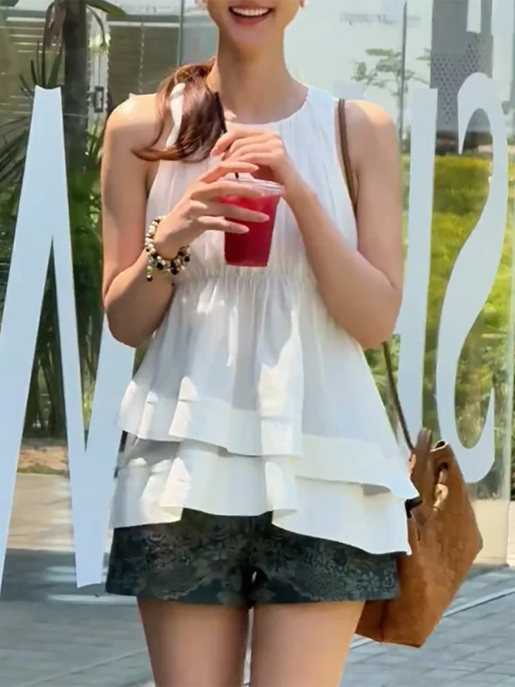 Ele Svel круглый Ne White irt Sweet Sle Летний топ для женщин больших размеров Faionable Vest irt Ladylike Commuting ...
Ele Svel круглый Ne White irt Sweet Sle Летний топ для женщин больших размеров Faionable Vest irt Ladylike Commuting ...