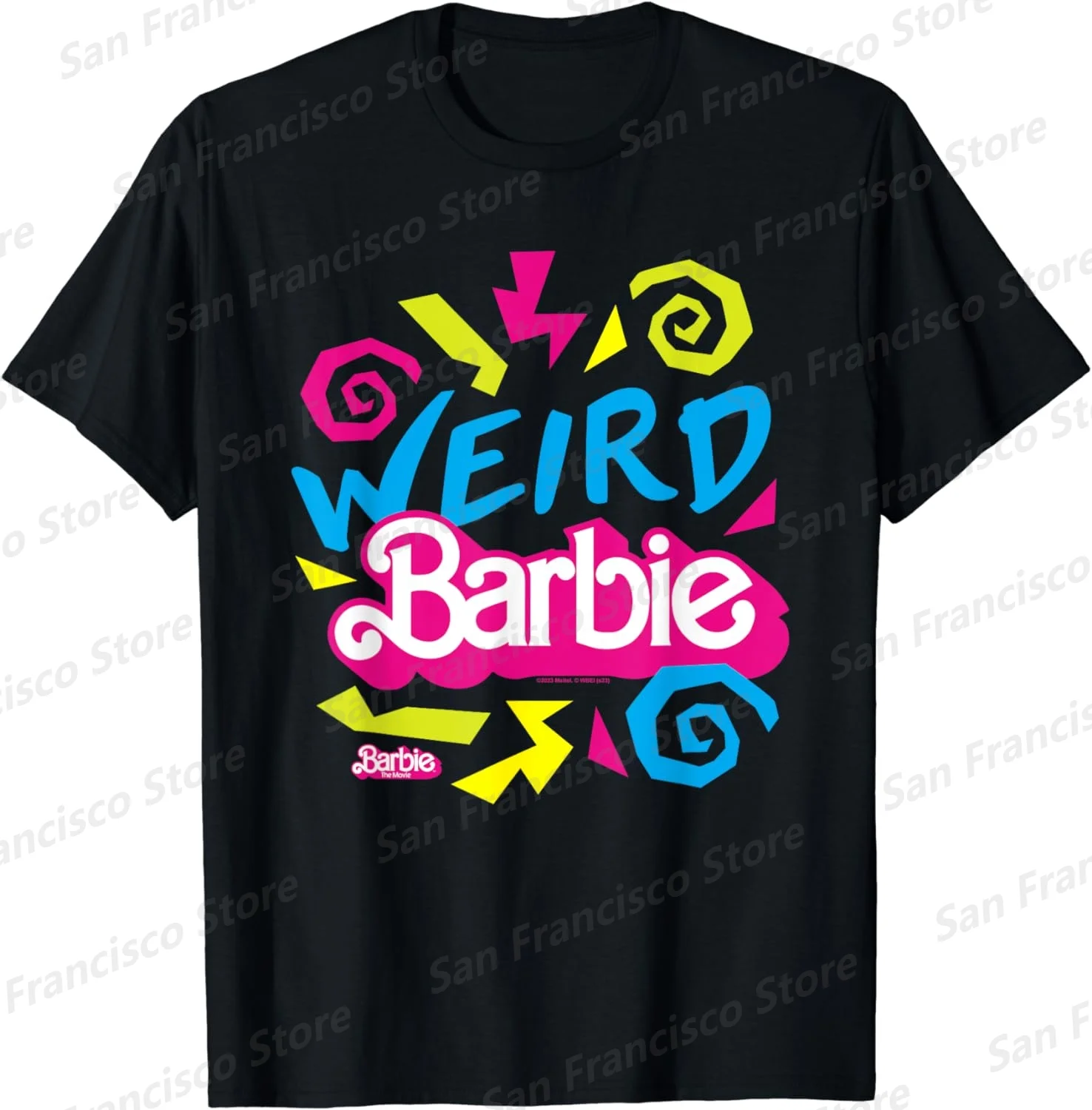 New Weird Barbie T-Shirt Girl Summer Personality T-Shirt KID/Adults O-Neck Casual Short Sleeve Street Trend Multi-Color Hot Sale
New Weird Barbie T-Shirt Girl Summer Personality T-Shirt KID/Adults O-Neck Casual Short Sleeve Street Trend Multi-Color Hot Sale