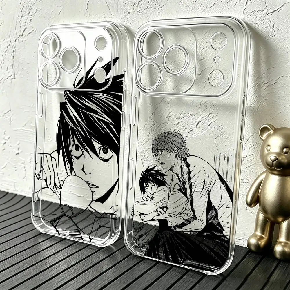 Lawliet Anime D-Death Note Phone Case Transparent Silicone Soft For iPhone 17 16 15 14 13 12 11 Mini Pro Max Plus
Lawliet Anime D-Death Note Phone Case Transparent Silicone Soft For iPhone 17 16 15 14 13 12 11 Mini Pro Max Plus
