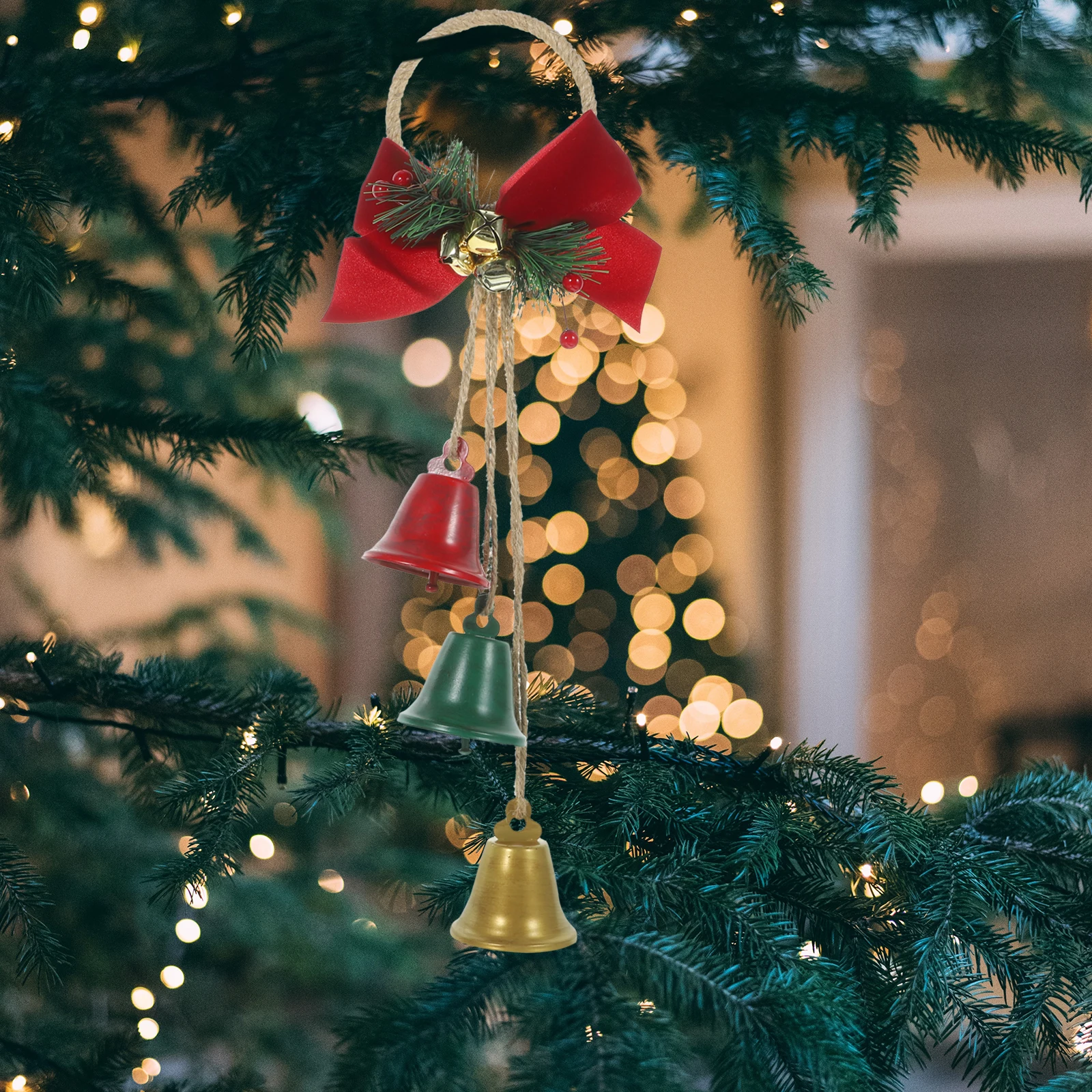 Metal Christmas Bells Jingle Decoration Xmas Decorations Pendant Holiday Ornaments Rustic Hanging Door Adjustable
Metal Christmas Bells Jingle Decoration Xmas Decorations Pendant Holiday Ornaments Rustic Hanging Door Adjustable