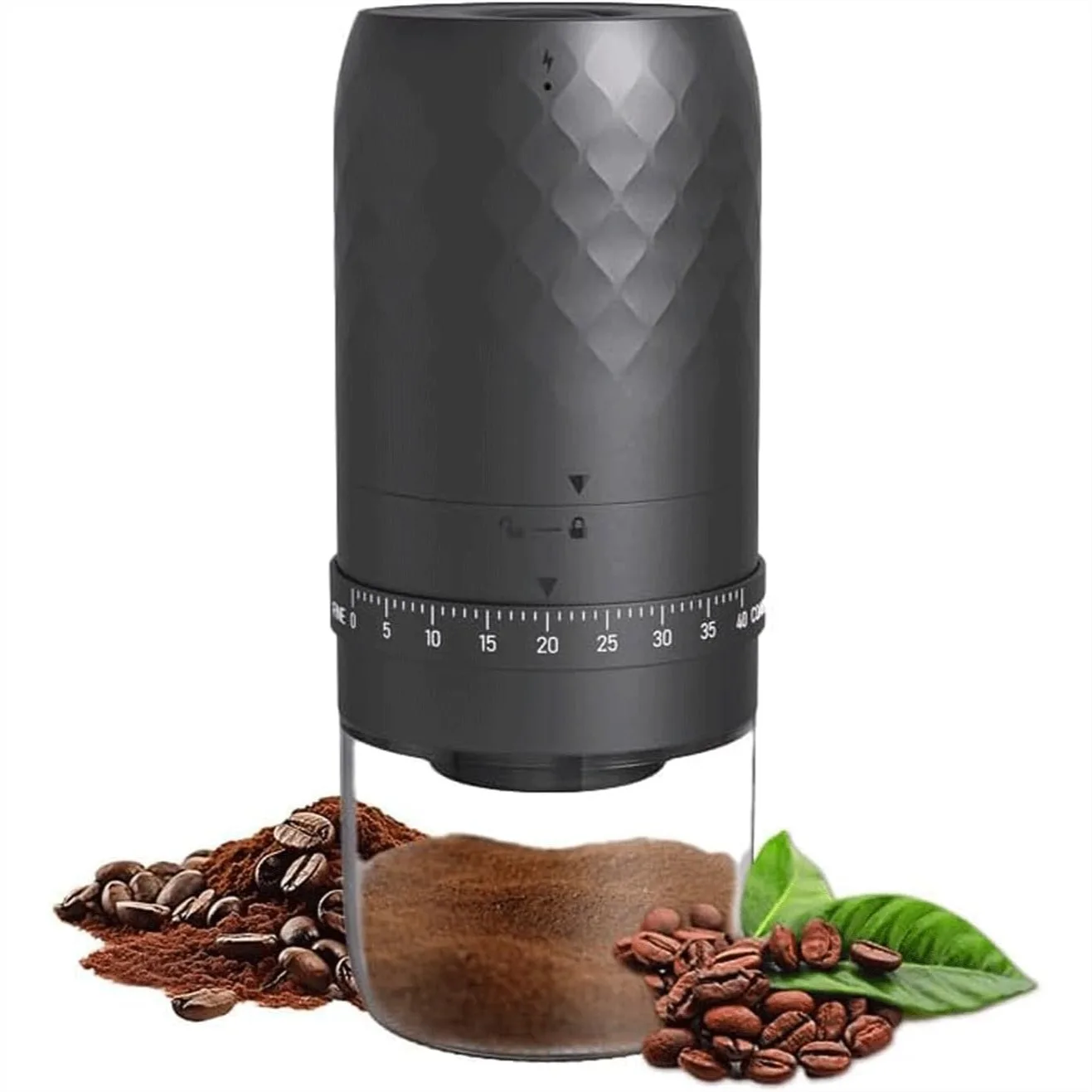 Portable Burr Coffee Grinder Electric with 40 Grind Settings, Rechargeable Espresso Grinder for Travel Camping Home Office
Portable Burr Coffee Grinder Electric with 40 Grind Settings, Rechargeable Espresso Grinder for Travel Camping Home Office