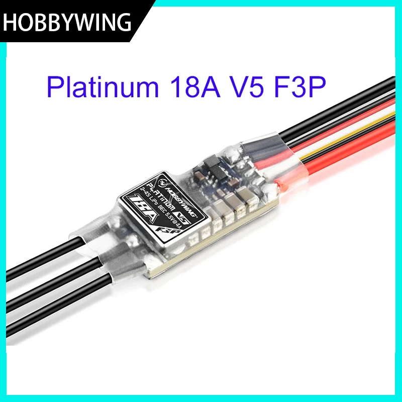 Future Flight Hobbywing Platinum 18A V5 F3P Brushless ESC 2603 2604 Brushless Motor Suitable 120g-320g F3P Electric Fixed Wing
Future Flight Hobbywing Platinum 18A V5 F3P Brushless ESC 2603 2604 Brushless Motor Suitable 120g-320g F3P Electric Fixed Wing