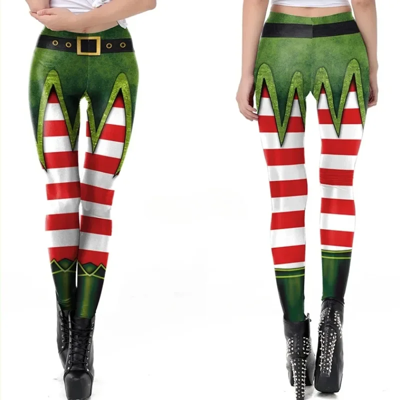New Stripe Capri Leggings Women's High Waisted Workout Christmas Seamless Leggins Printed Fitness Leggings
New Stripe Capri Leggings Women's High Waisted Workout Christmas Seamless Leggins Printed Fitness Leggings