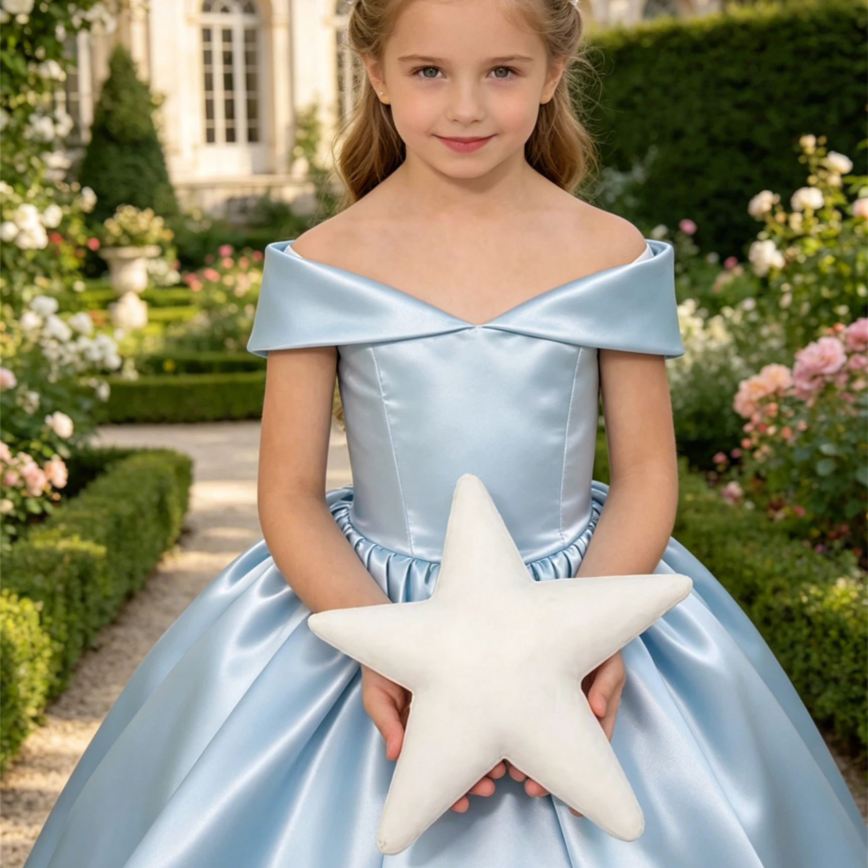 Customized Blue Flower Girl Dress For Wedding Bowknot Satin Short Sleeve Floor Length Elegant Kids Birthday First Communion Gown
Customized Blue Flower Girl Dress For Wedding Bowknot Satin Short Sleeve Floor Length Elegant Kids Birthday First Communion Gown