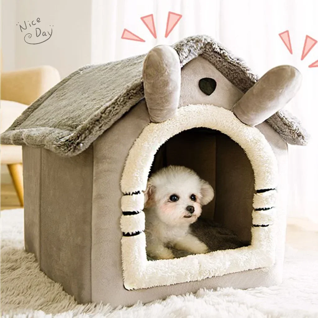 Indoor Warm Dog House Soft Pet Bed Tent House Dog Kennel Cat Bed with Removable Cushion Suitable for Small Medium Large Pets Ind
Indoor Warm Dog House Soft Pet Bed Tent House Dog Kennel Cat Bed with Removable Cushion Suitable for Small Medium Large Pets Ind