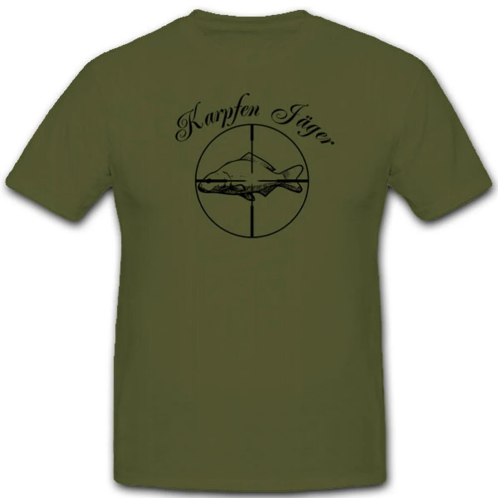 Carp Hunter Fish Fishing Hunting Hobby Relax HUMOUR FUN design -100% cotton O-neck short-sleeved men's printed T-shirt.
Carp Hunter Fish Fishing Hunting Hobby Relax HUMOUR FUN design -100% cotton O-neck short-sleeved men's printed T-shirt.