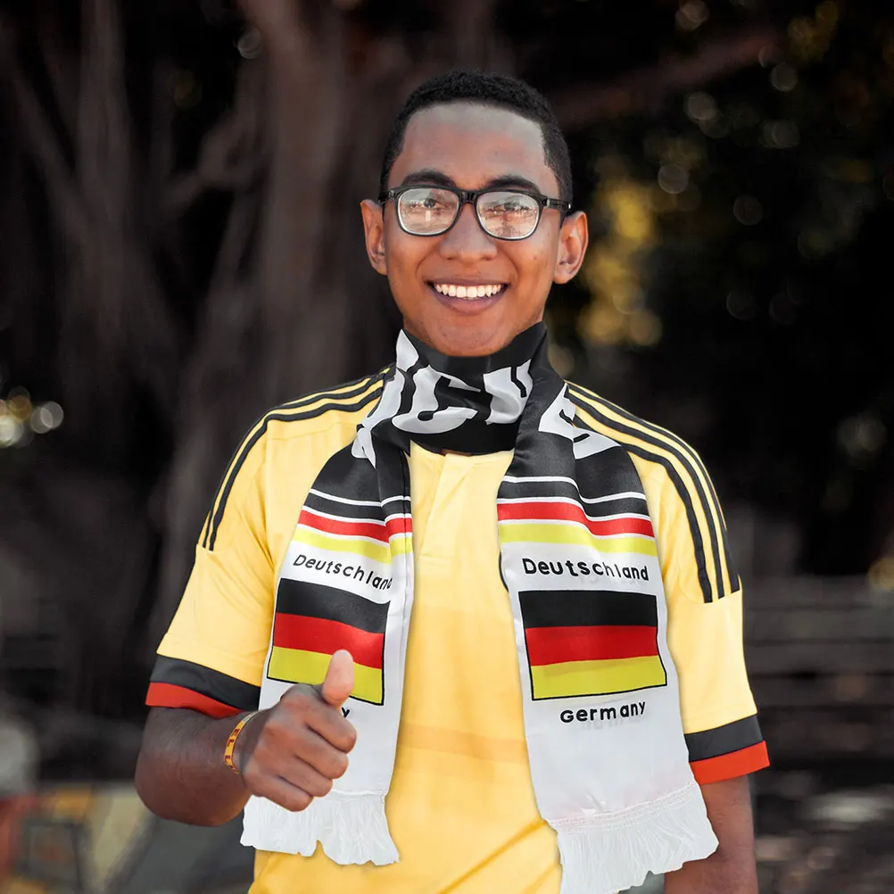 4pcs Soccer Scarf National Team Flag Scarves Soccer Fan Scarfs Traditional Football Scarf Camping Hiking Soft Material
4pcs Soccer Scarf National Team Flag Scarves Soccer Fan Scarfs Traditional Football Scarf Camping Hiking Soft Material