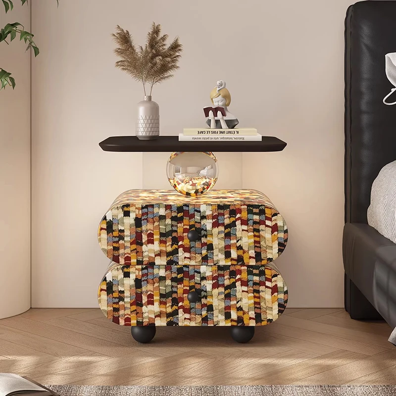 Aesthetic Simple Quality Nightstands Drawer Nordic Bedroom Bedside Table Luxury Velador De Dormitorio Bedroom Furniture
Aesthetic Simple Quality Nightstands Drawer Nordic Bedroom Bedside Table Luxury Velador De Dormitorio Bedroom Furniture