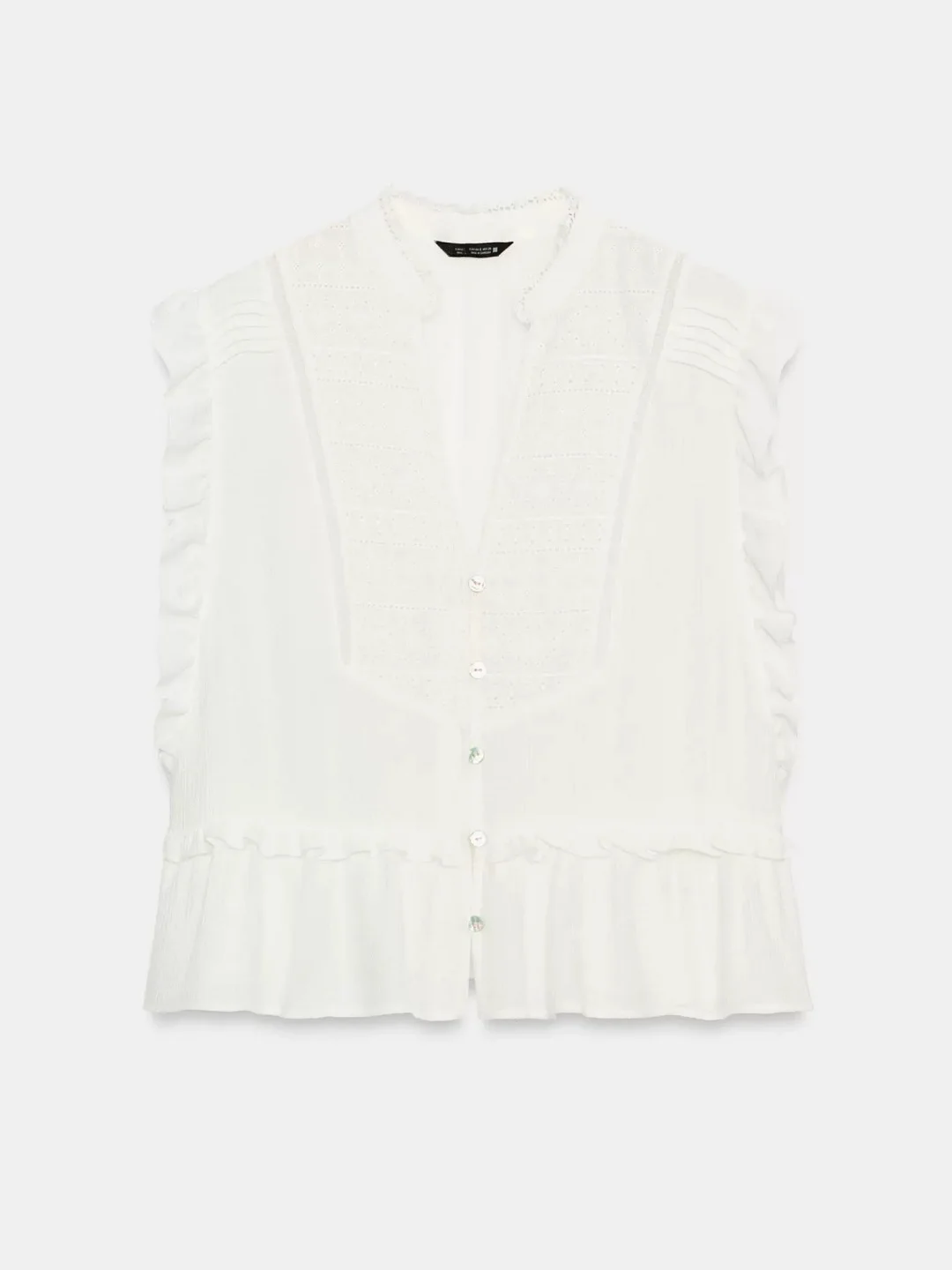 New Summer 2026 Women's V-neck Sleeveless Embroidered Shirt Vest Breathable Cotton Short Style Fashion Top French Style Pure ...
New Summer 2026 Women's V-neck Sleeveless Embroidered Shirt Vest Breathable Cotton Short Style Fashion Top French Style Pure ...