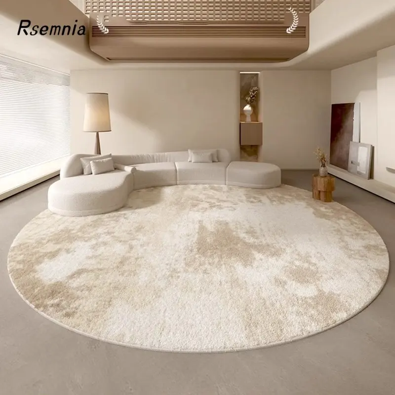 Rsemnia Luxury round Carpet 2025 New Wooden Style Bedroom Sofa Coffee Table Mat Wash Free Cleanable Living Room Decor
Rsemnia Luxury round Carpet 2025 New Wooden Style Bedroom Sofa Coffee Table Mat Wash Free Cleanable Living Room Decor
